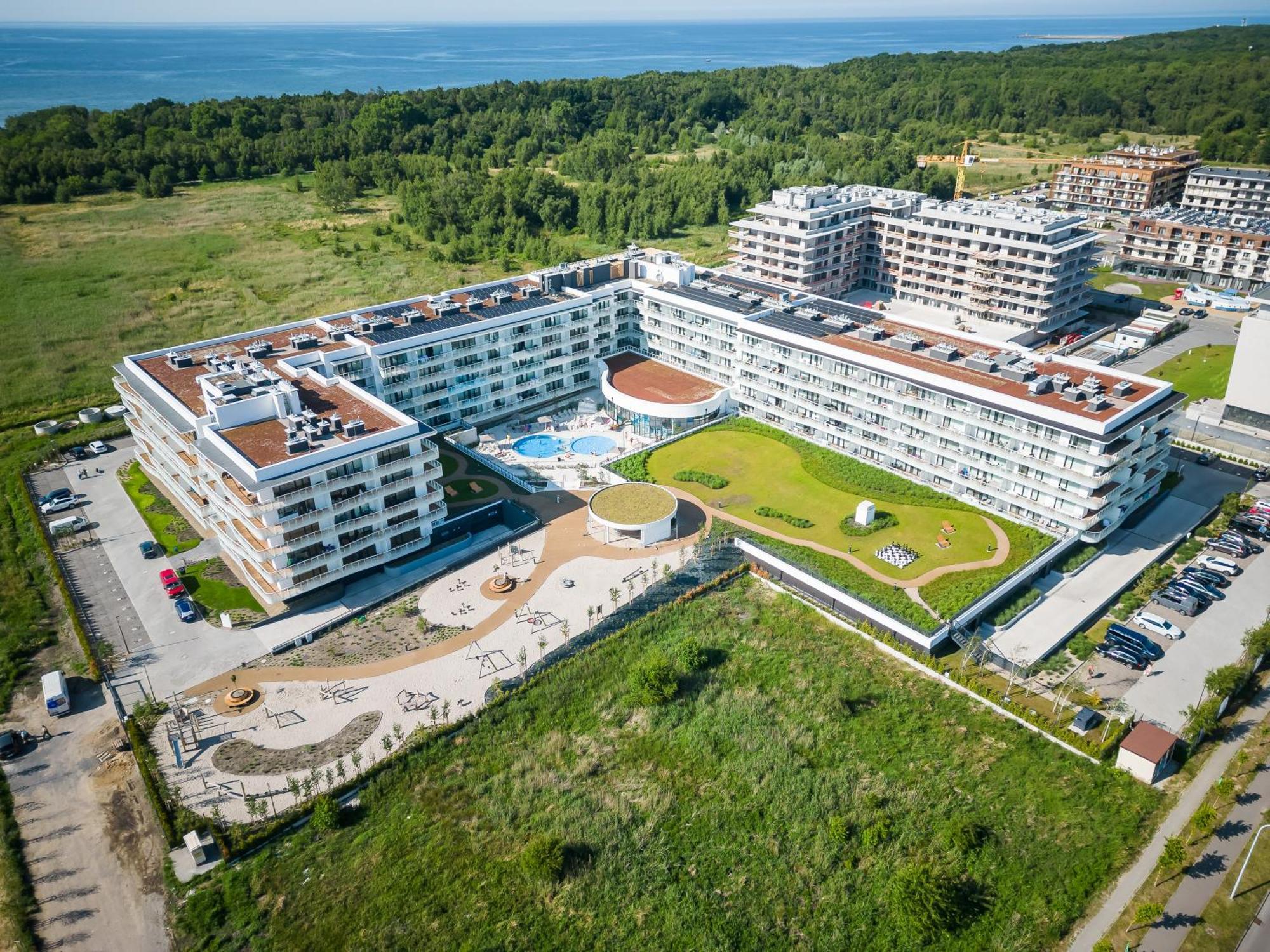 Faro Apartamenty Polanki Aqua Spa Deluxe 4 Baseny Free Parking Kołobrzeg Eksteriør billede